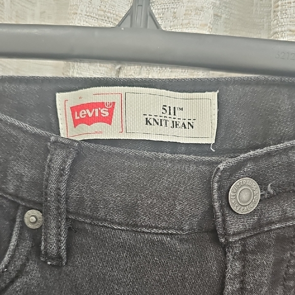 Levi's Men's Dark Gray Skinny Jeans - Picture 1 of 2